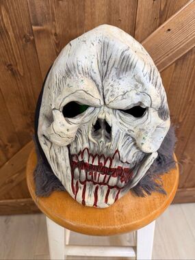 Seasons Scary Bloody Skull Skeleton Halloween Mask Hooded Horror Costume Mask Ad
